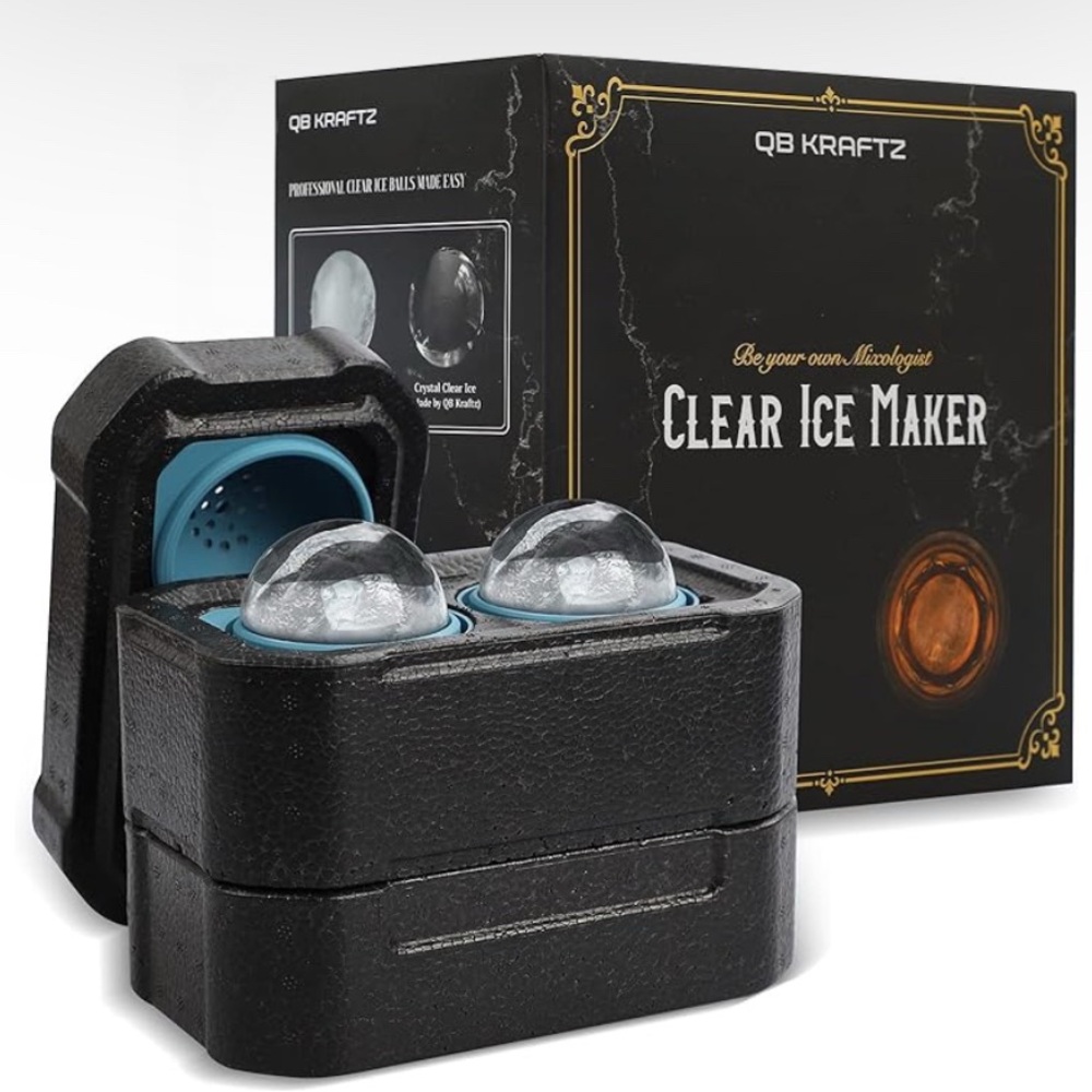QB Kraftz Clear Ice Maker